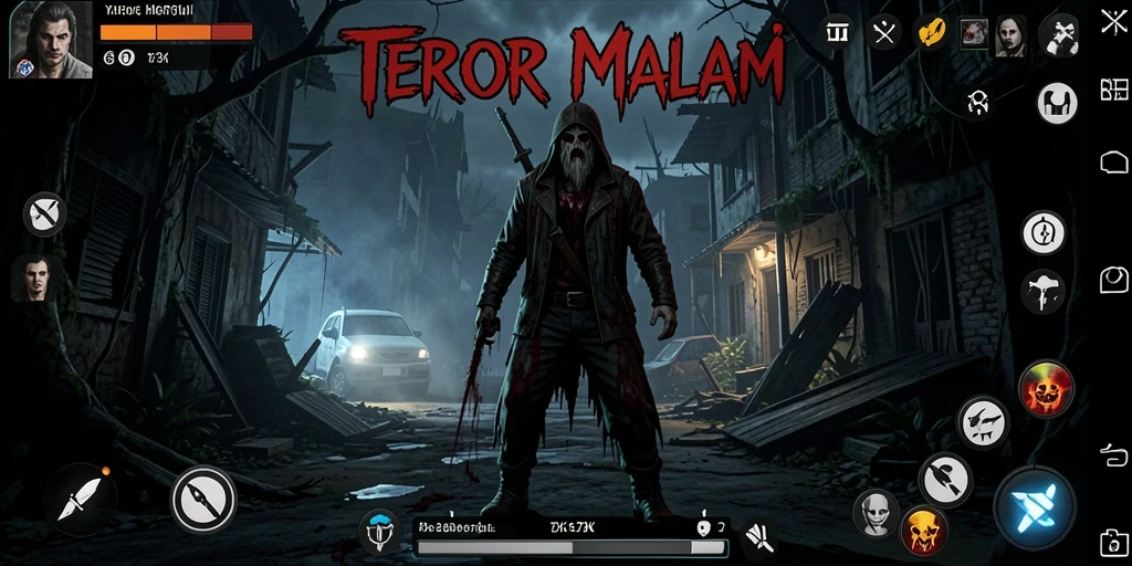 Gameplay menakutkan dalam 73K dengan suasana Horror yang kental.