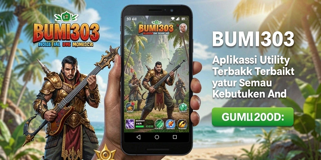 Tampilan antarmuka BUMI303 yang sederhana dan fungsional.