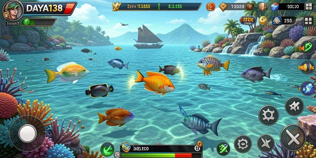 Gameplay Tembak Ikan yang seru dan menantang di DAYA138.