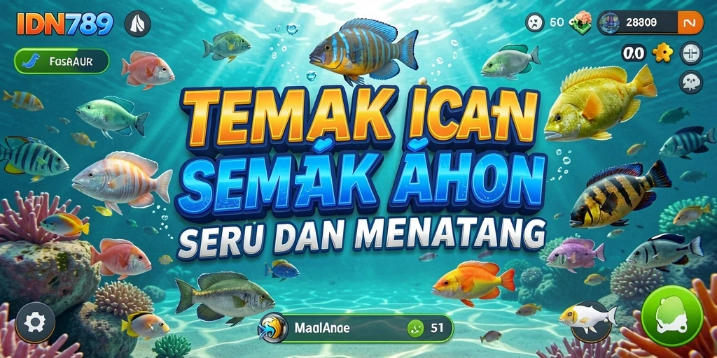 Screenshot gameplay Tembak Ikan seru di IDN789.